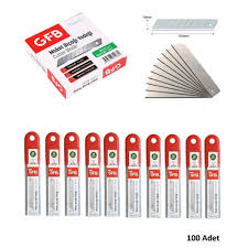 GFB  MAKET BIÇAĞI YEDEĞİ 18x0.5mm-7 KIRIMLI